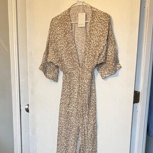 Leopard Print Maxi Dress